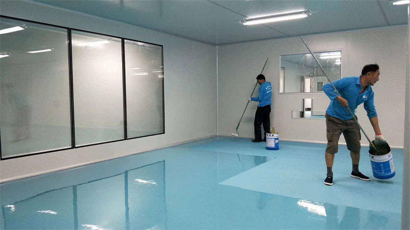 重慶環(huán)氧地坪漆施工出現滾筒印怎么辦